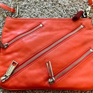 Rebecca Minkoff Bright Coral Cross Body Bag